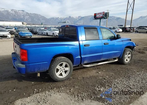 2007 Dodge Dakota Quad Slt z USA, uszkodzony, nr VIN 1D7HW48J97S248564